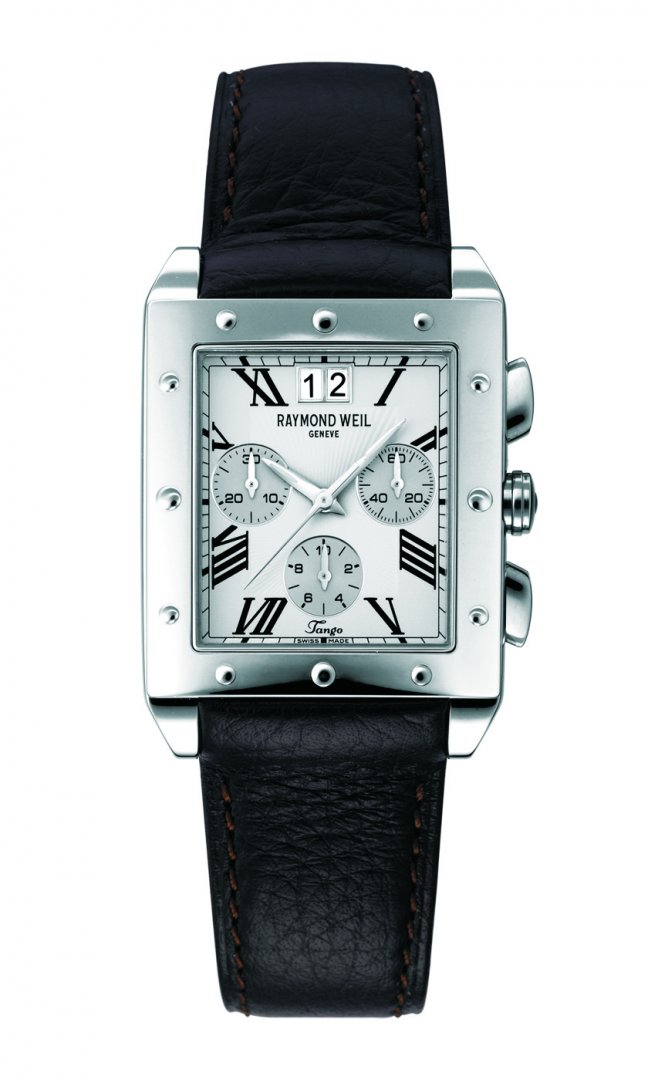 Raymond weil tango online leather strap