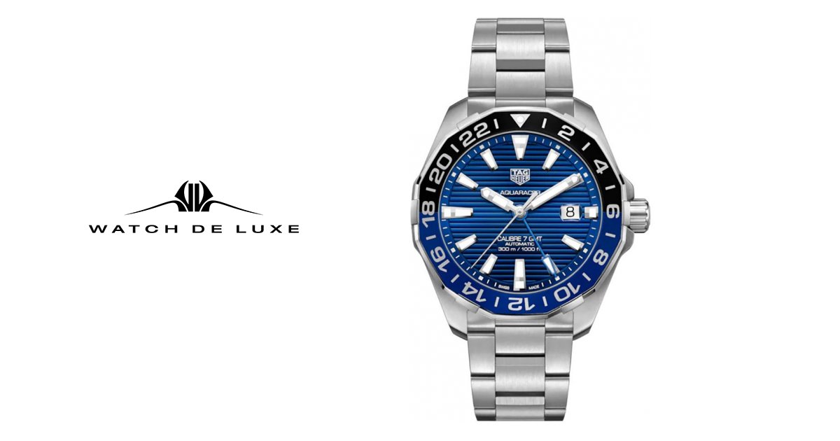 Aquaracer calibre 7 online gmt automatic