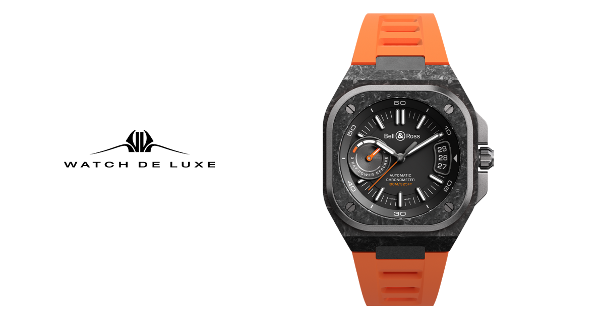 Bell Ross BR X5 CARBON ORANGE BRX5R BO TC SRB WATCH DE LUXE EN