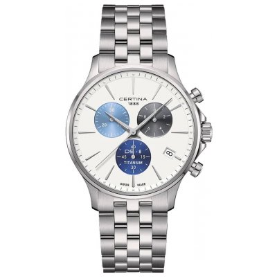 Certina DS-8 Gent Precidrive COSC Chronograph C045.417.44.011.00 Quartz Chronograf, 41 mm