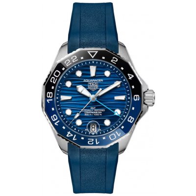 TAG Heuer Aquaracer PROFESSIONAL 300 GMT WBP5114.FT6259 Water resistance 300 m, twin-timezone, 42 mm
