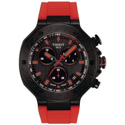 Tissot T-Race T141.417.37.061.01 Quartz Chronograph, Water resistance 100M, 45 mm