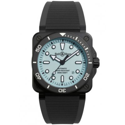 Bell & Ross BR 03 DIVER Full Lum Ceramic BR03A-D-LM-CE/SRB In-house movement, Vater resist 200M, 42 mm