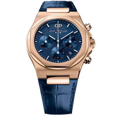 Girard-Perregaux Laureato CHRONOGRAPH 81020-52-432-BB4A Manufaktúrny kaliber, Zlato, Automat, 42 mm