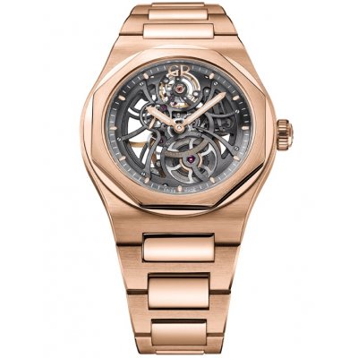 Girard-Perregaux Laureato SKELETON 81015-52-002-52A Manufaktúrny kaliber, Zlato, Automat, 42 mm