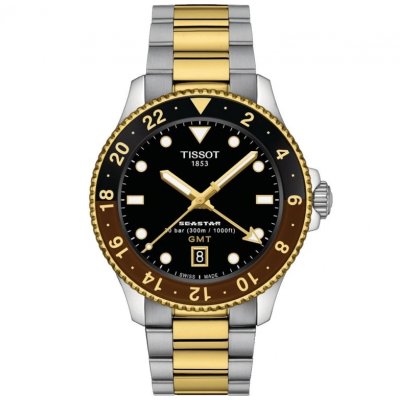 Tissot Seastar 1000 QUARTZ GMT T120.852.22.051.00 Quartz, Voděodolnost 300M, 40 mm