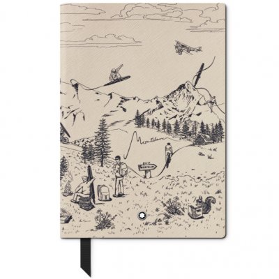 Montblanc Fine Stationery Happy Holiday Collection 132997 Notebook #146, lines, 15 x 21 cm