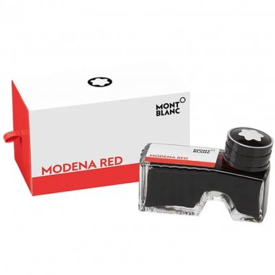 Montblanc 128192 Ink Bottle, Modena red, 60 ml