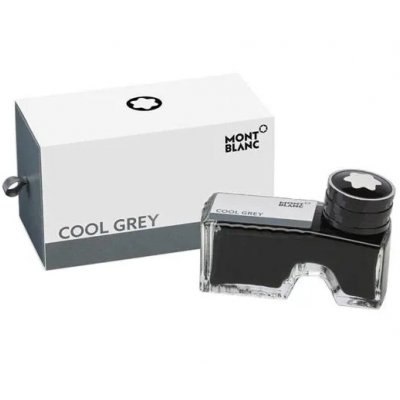 Montblanc 128189 Ink Bottle, Cool Gray, 60 ml