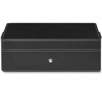 Montblanc 133158 Desk box for tree pens and an Ink Bottle